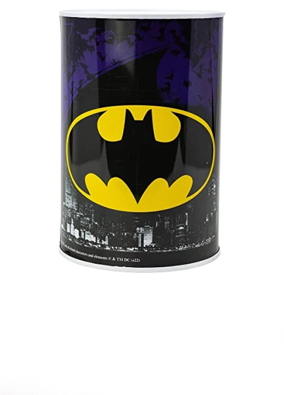main_image_Hucha infantil metálica con diseño de Batman
