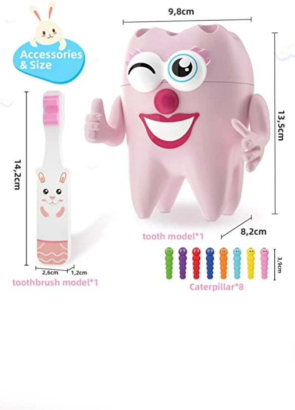 4_Juguete Montessori magnético con forma de dientes