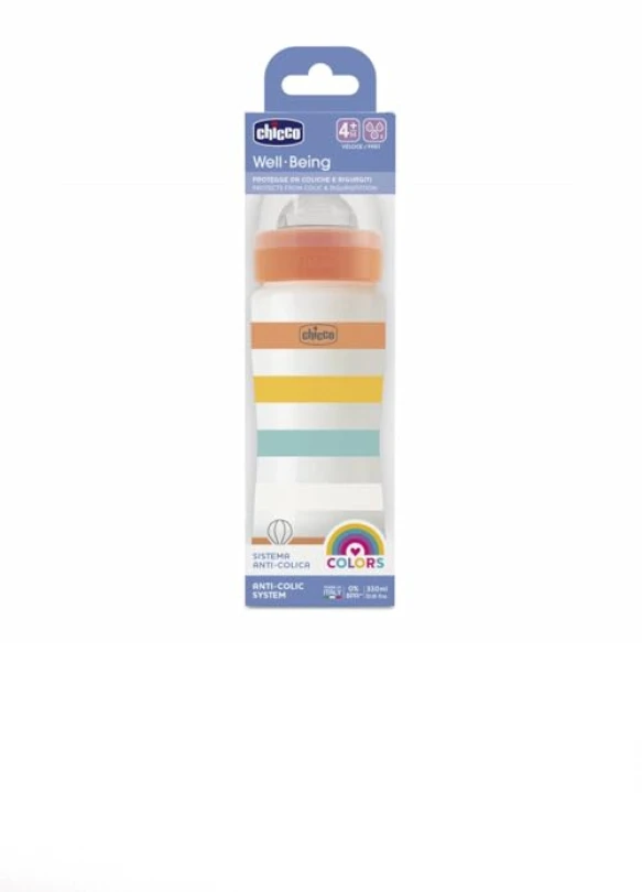1_Biberón Chicco Anticólicos 150 ml con Tetina Physio de Silicona