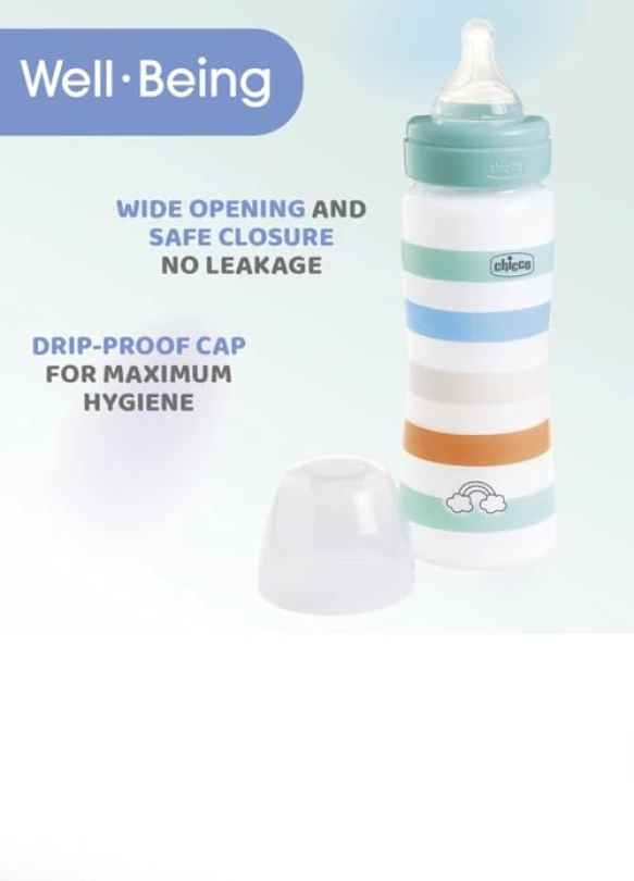 3_Biberón Chicco Anticólicos 150 ml con Tetina Physio de Silicona