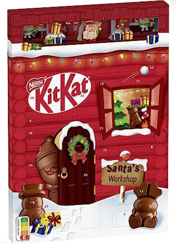 1_Calendario de adviento chocolate con leche KIT KAT 208g