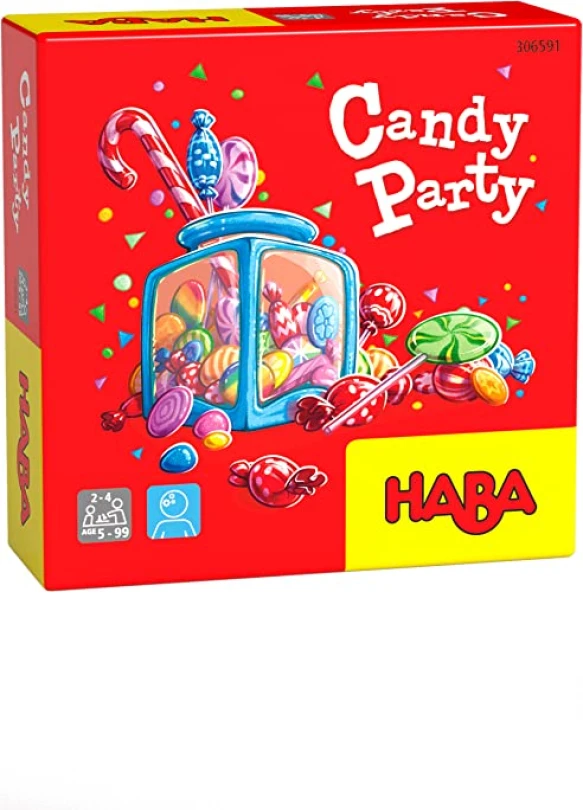1_Juego de mesa de memoria HABA 306591 - Candy Party Infantil