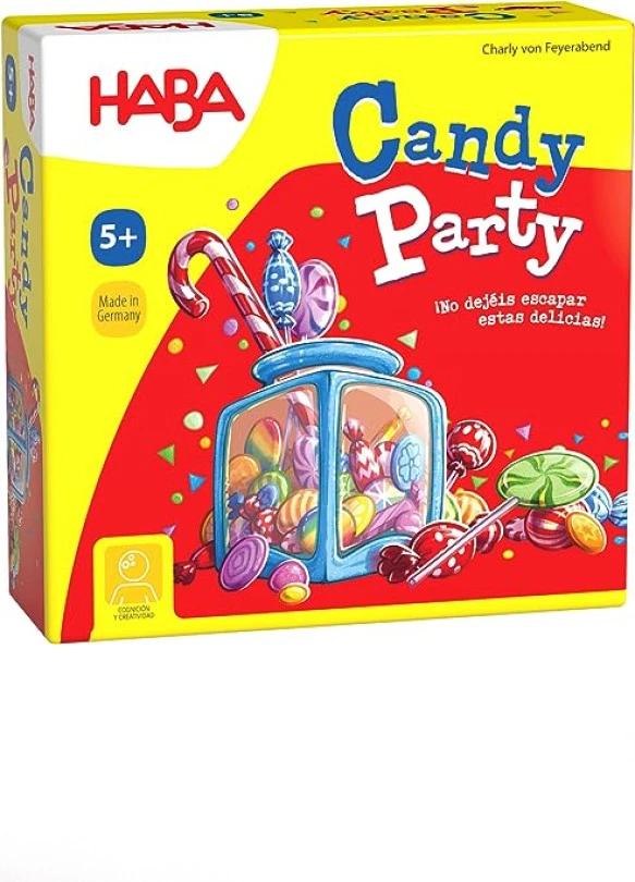 main_image_Juego de mesa de memoria HABA 306591 - Candy Party Infantil