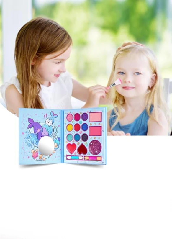 4_Kit de maquillaje Aomig para niñas
