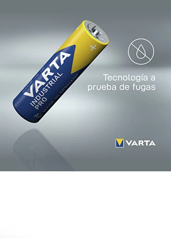 4_Paquete de 40 pilas AA VARTA