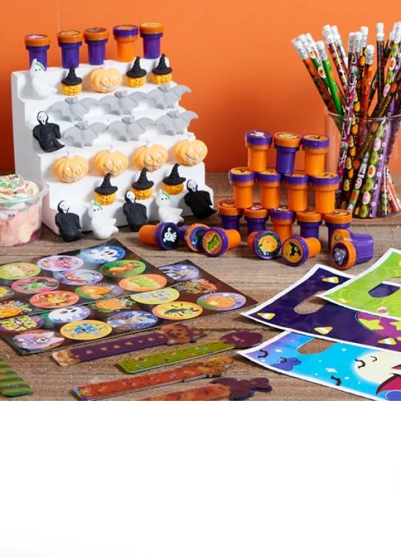2_Surtido de papelería de Halloween JOYIN, 144 piezas, 24 unidades.