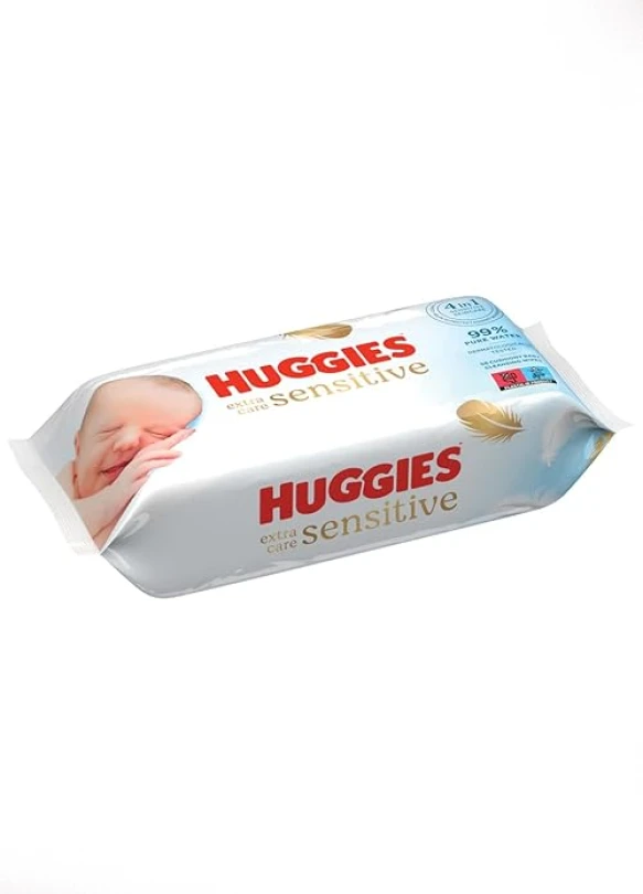 3_Toallitas Huggies Pure Extra Care para bebé