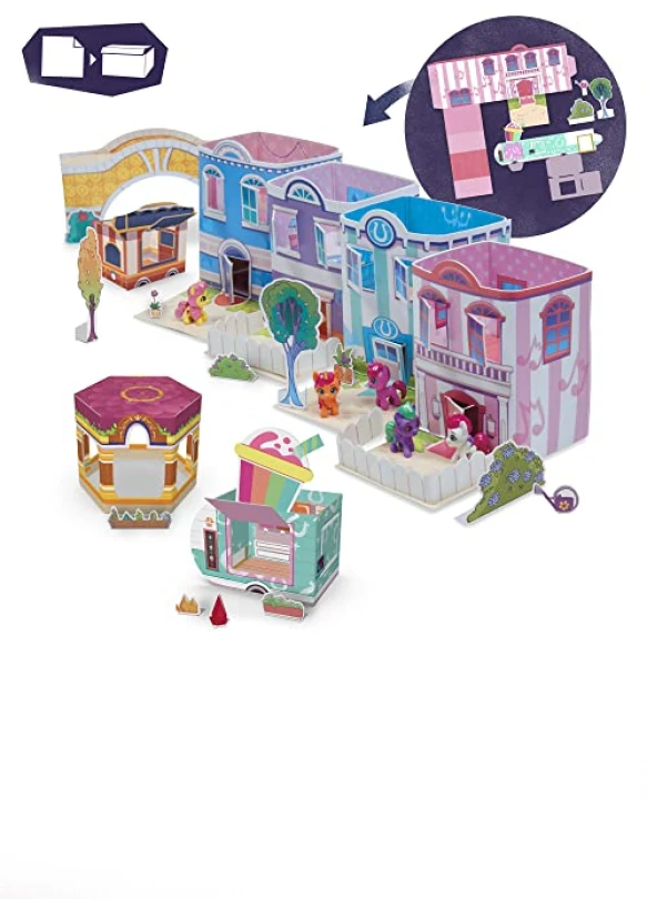 4_Estuche de Creación My Little Pony Mini World Magic Bahía Yeguamar