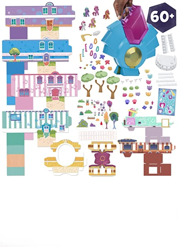 2_Estuche de Creación My Little Pony Mini World Magic Bahía Yeguamar