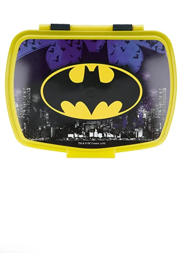 1_Fiambrera rectangular infantil de Batman para el almuerzo