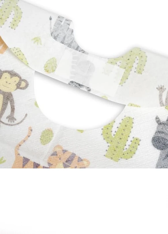 4_Pack de 10 baberos desechables e impermeables